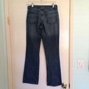 Cruel Girl slim low rise straight leg jeans 5